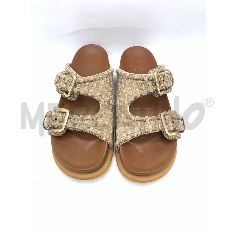 CIABATTE LIU JO LOREN 09 BEIGE MONOGRAM | Mercatino dell'Usato Roma re di roma 2