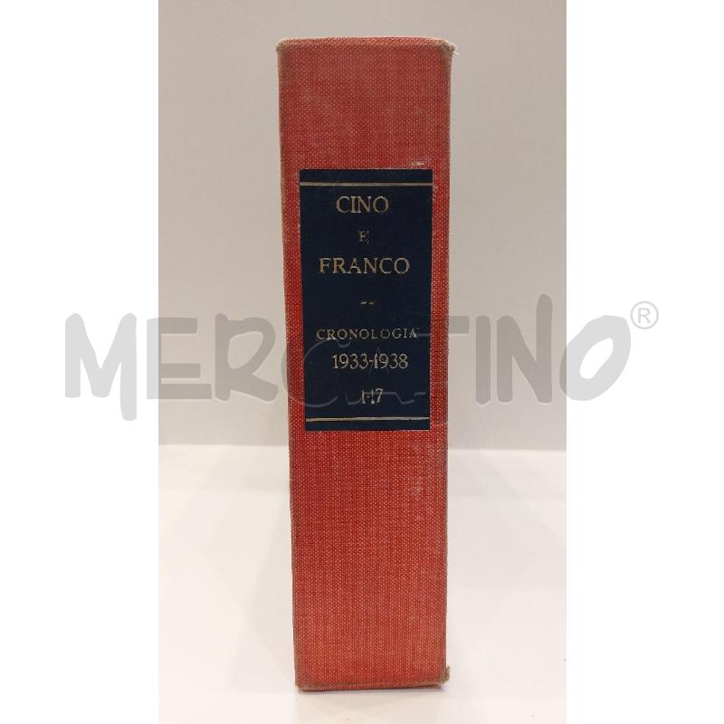 CINO E FRANCO CRONOLOGIA 1933 1938 DA 1 A 17  | Mercatino dell'Usato Roma re di roma 2