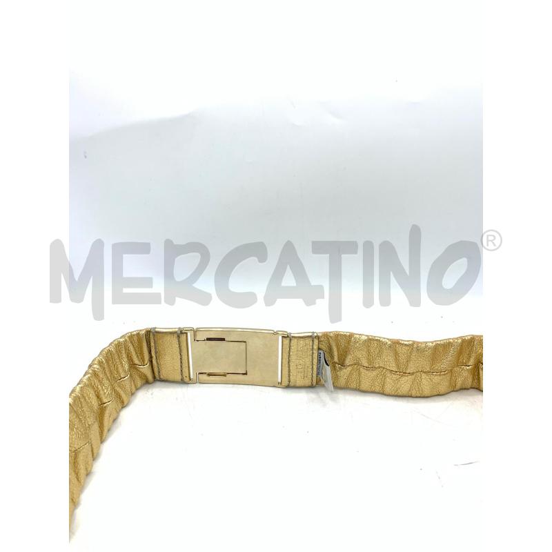 CINTURA DONNA D&G PELLE DORATA | Mercatino dell'Usato Roma re di roma 2