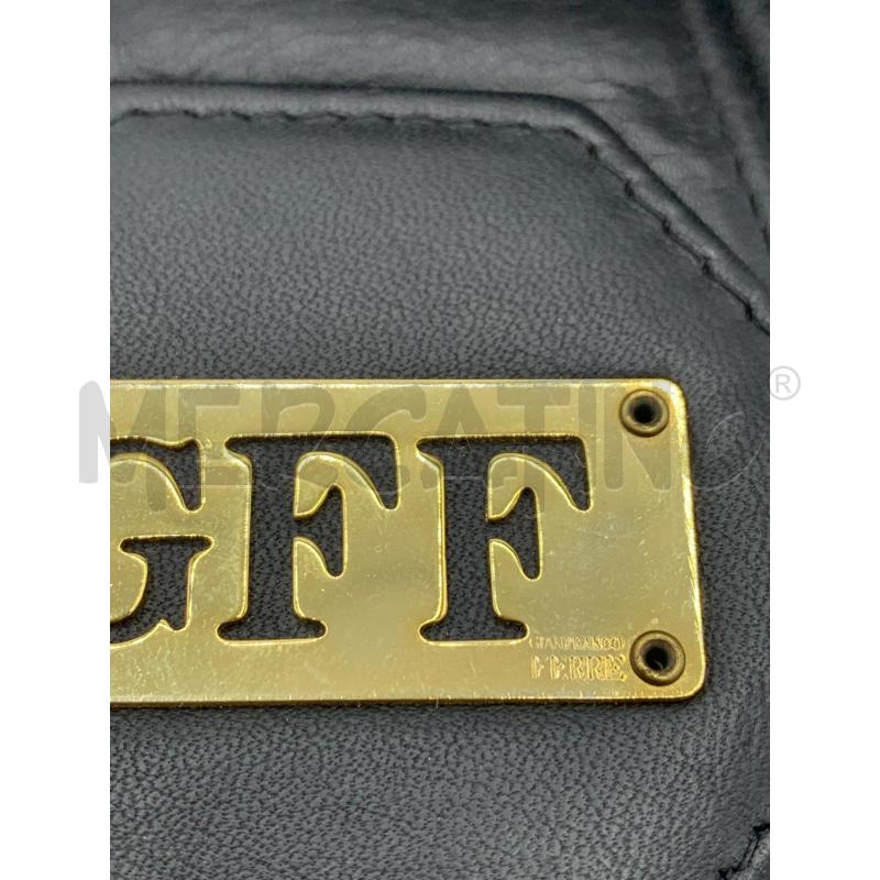 CINTURA DONNA GIANFRANCO FERRE NERO PELLE GOLD | Mercatino dell'Usato Roma re di roma 3
