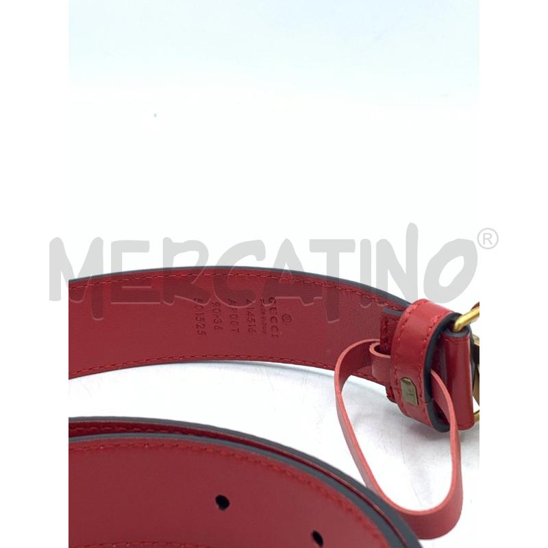 CINTURA DONNA GUCCI BUCKLE ROSS LEATH FIBBIA DORAT PERL | Mercatino dell'Usato Roma re di roma 3