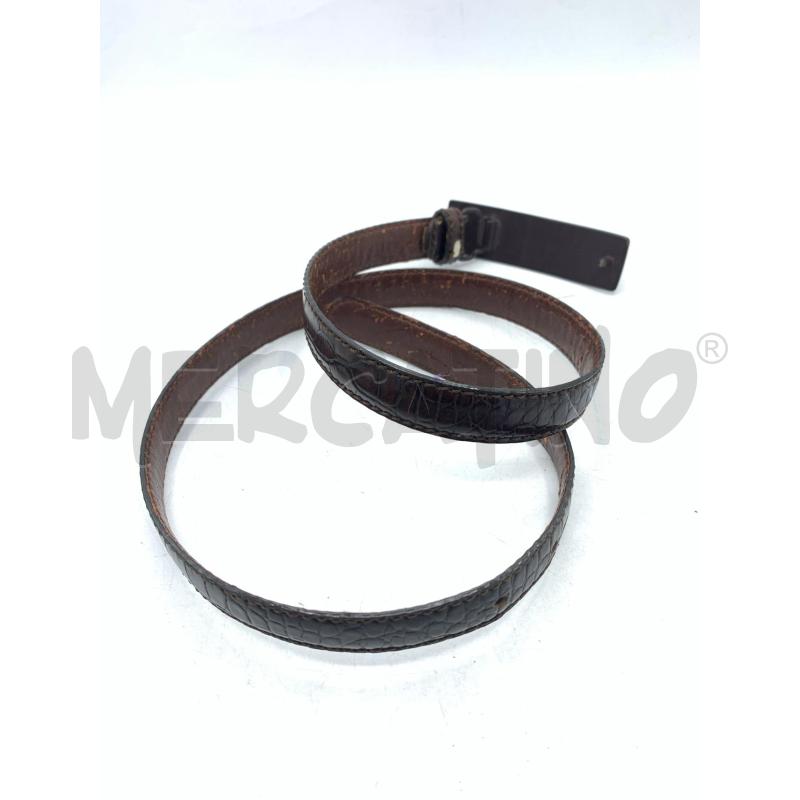 CINTURA DONNA VERSACE JEANS COUTURE MARRONE | Mercatino dell'Usato Roma re di roma 4