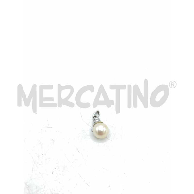 CIONDOLO ARG PERLA DIAMANT | Mercatino dell'Usato Roma re di roma 1