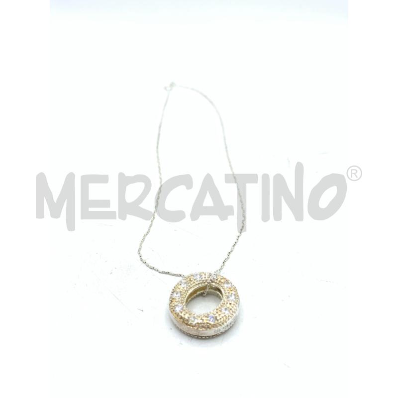 CIONDOLO CERCHIO TIFFANY & CON 925 ARG STRASS | Mercatino dell'Usato Roma re di roma 1