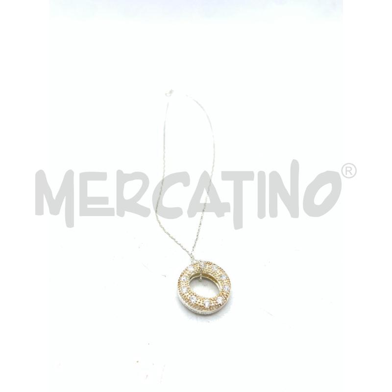 CIONDOLO CERCHIO TIFFANY & CON 925 ARG STRASS | Mercatino dell'Usato Roma re di roma 5