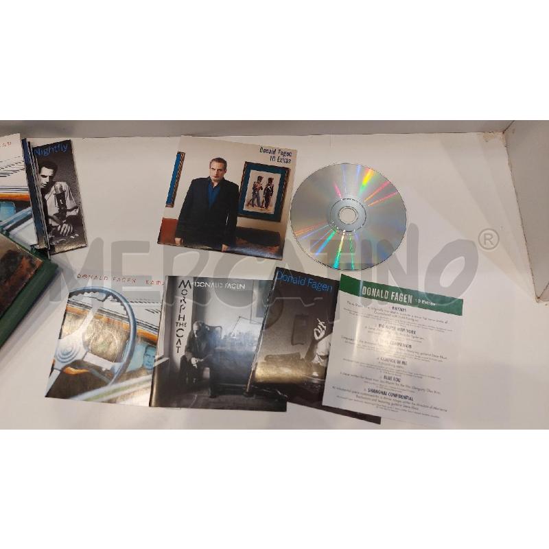 COFANETTO DONALD FAGEN CHEAP XMAS: DONALD FAGEN COMPLETE REPRISE RECORDS 2017 4 CD + CD 10 EXTRAS  | Mercatino dell'Usato Roma re di roma 4