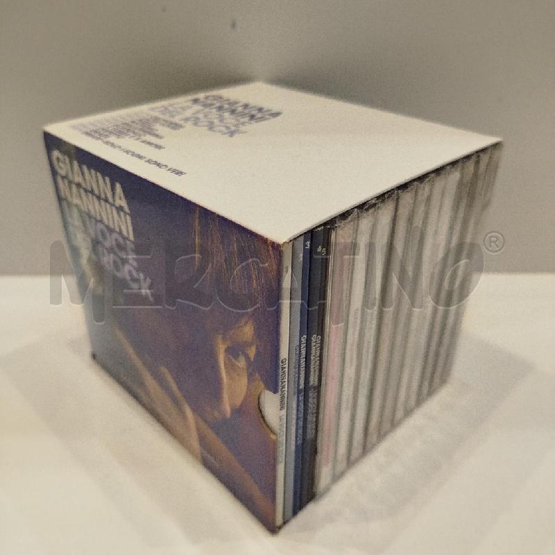 COFANETTO GIANNA NANNINI LA VOCE DEL ROCK COMPLETO 10 CD E 5 LIBRETTI  | Mercatino dell'Usato Roma re di roma 1