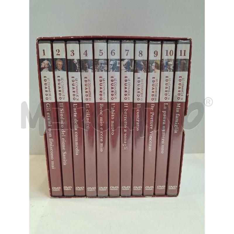 COFANETTO LE COMMEDIE DI EDUARDO 11 DVD L'ESPRESSO | Mercatino dell'Usato Roma re di roma 1