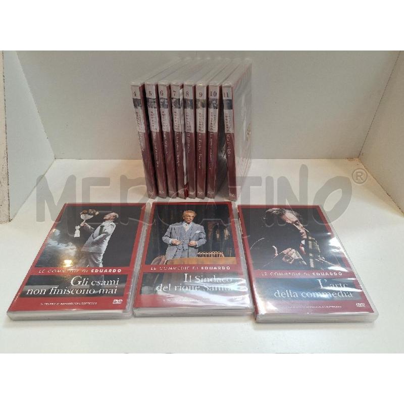 COFANETTO LE COMMEDIE DI EDUARDO 11 DVD L'ESPRESSO | Mercatino dell'Usato Roma re di roma 4
