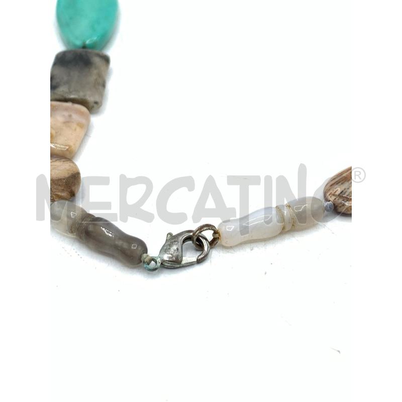 COLLANA ARGENTAT PIETR DURE COLOR | Mercatino dell'Usato Roma re di roma 4