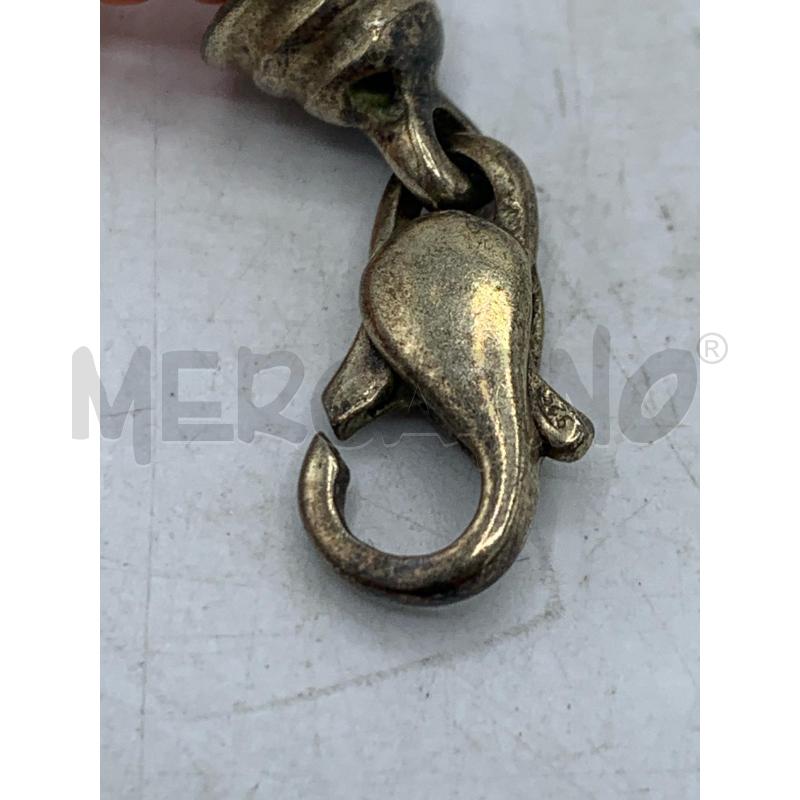 COLLANA ARG FILI CORALL | Mercatino dell'Usato Roma re di roma 5