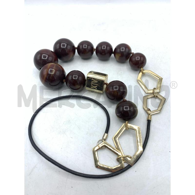 COLLANA ARMANI EXCHANGE MACRO PERLE MARR | Mercatino dell'Usato Roma re di roma 4