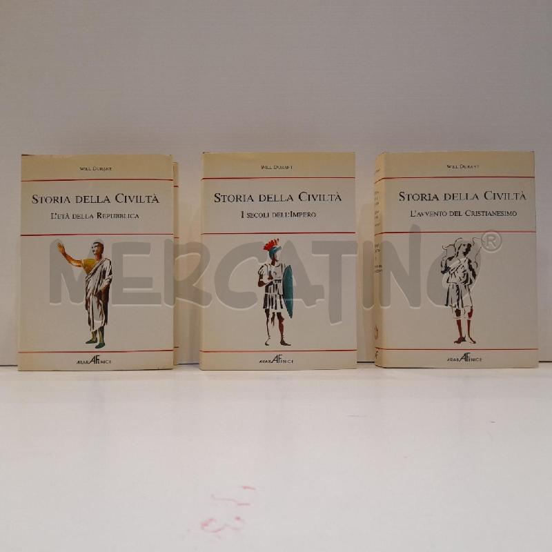 COLLANA DURANT STORIA CIVILTÀ  | Mercatino dell'Usato Roma re di roma 1
