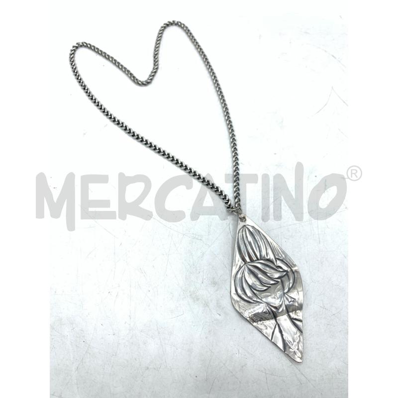COLLANA FAUSTO CARTOCCI DONNA CIONDOLO  BAGN 925 | Mercatino dell'Usato Roma re di roma 1