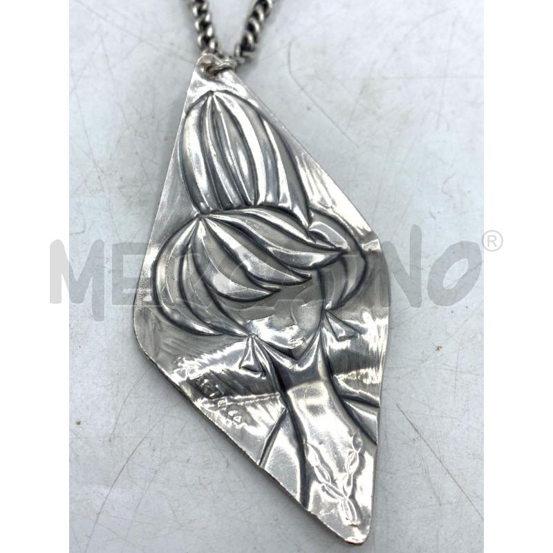 COLLANA FAUSTO CARTOCCI DONNA CIONDOLO  BAGN 925 | Mercatino dell'Usato Roma re di roma 4