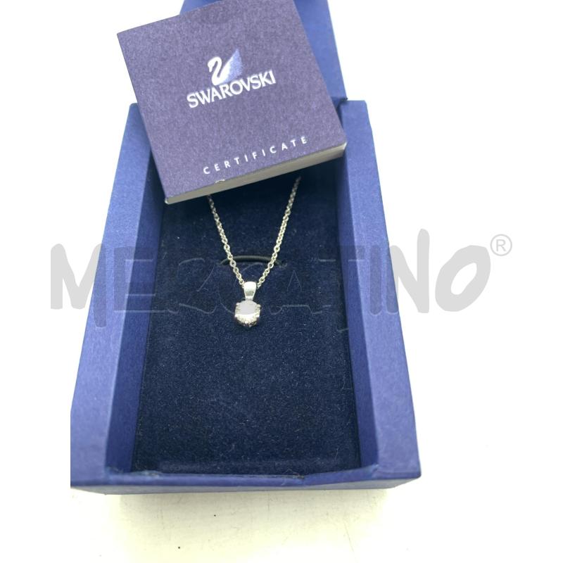 COLLANA SWAROVSKI PENDENTE PUNTO LUCE | Mercatino dell'Usato Roma re di roma 2