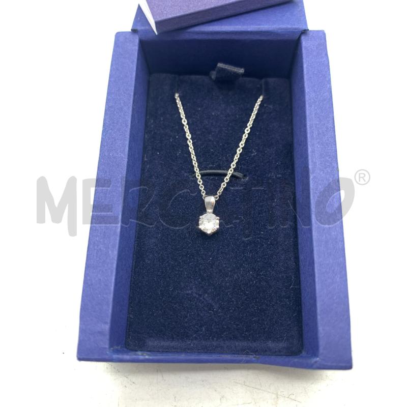 COLLANA SWAROVSKI PENDENTE PUNTO LUCE | Mercatino dell'Usato Roma re di roma 3