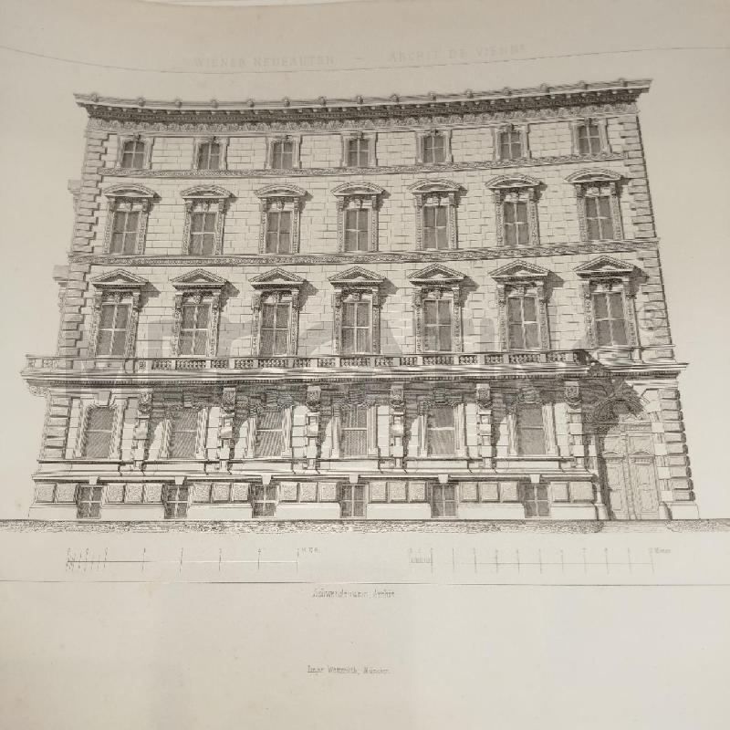COLLEZIONE STAMPE ARCHITETTONICHE 1880 ARCHITECTURE DE VIENNE LUTZOW-TISCHLER | Mercatino dell'Usato Roma re di roma 3
