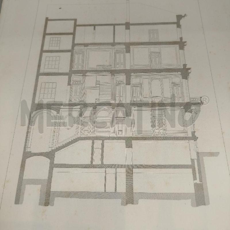 COLLEZIONE STAMPE ARCHITETTONICHE 1880 ARCHITECTURE DE VIENNE LUTZOW-TISCHLER | Mercatino dell'Usato Roma re di roma 4
