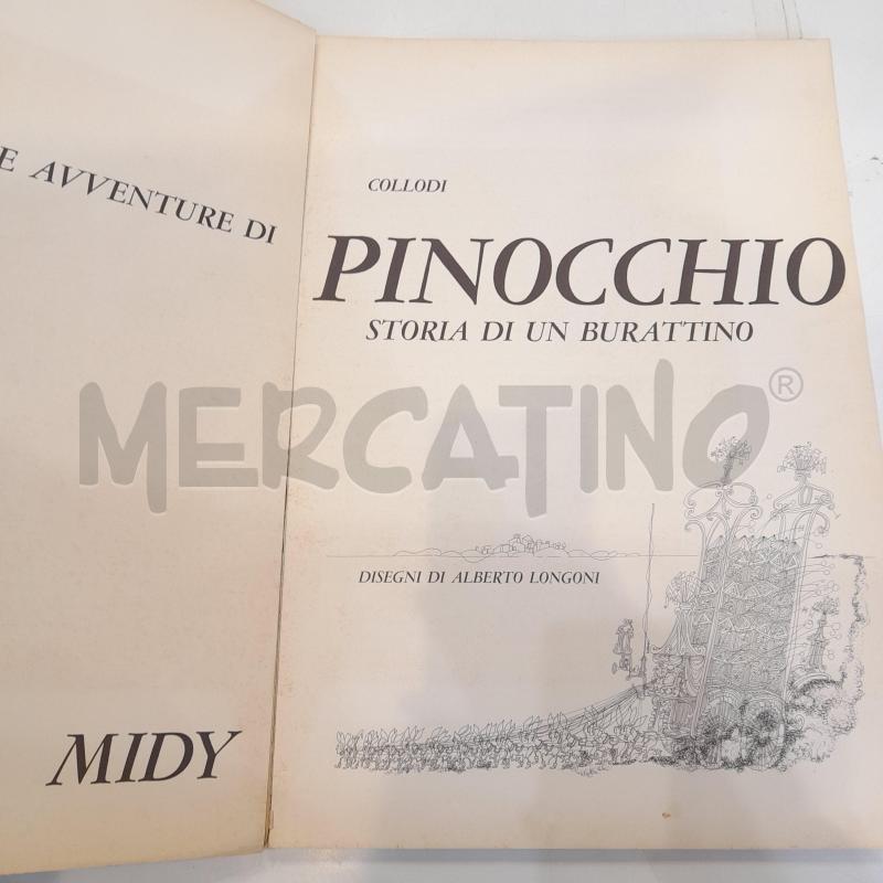 COLLODI-LE AVVENTURE DI PINOCCHIO 1963 | Mercatino dell'Usato Roma re di roma 2