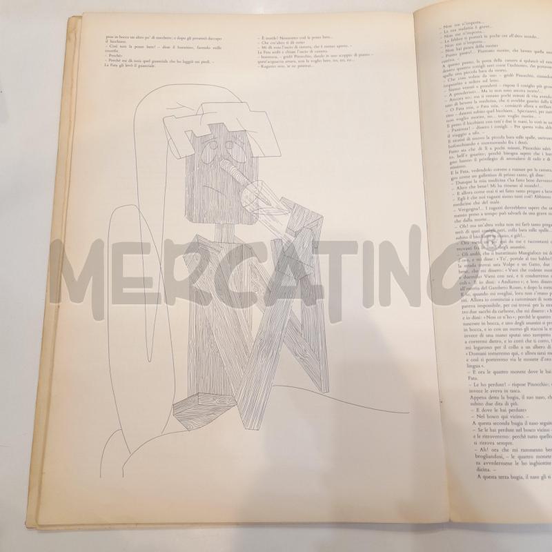 COLLODI-LE AVVENTURE DI PINOCCHIO 1963 | Mercatino dell'Usato Roma re di roma 3