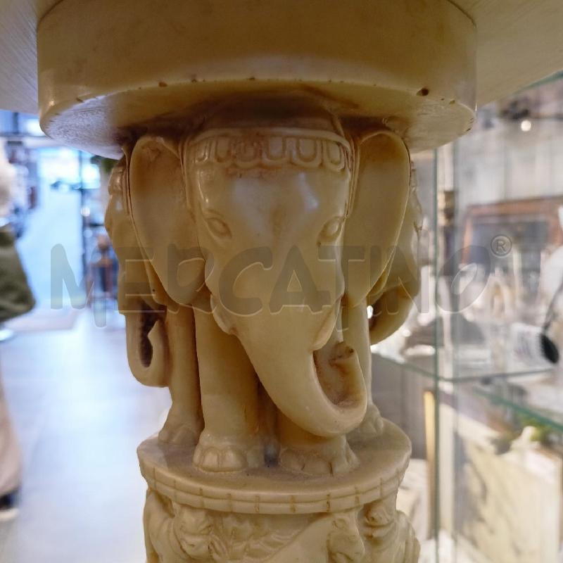 COLONNA ALTO RILIEVO BIANCA INT ELEFANT DONNA DRAGO TIP ORIENTAL | Mercatino dell'Usato Roma re di roma 4