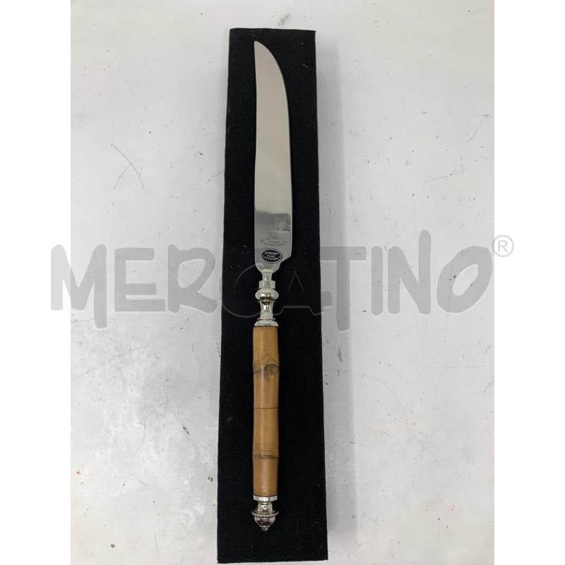 COLTELLO GRANDE JORDAN SHEFFIELD MANICO BAMBOO  | Mercatino dell'Usato Roma re di roma 2