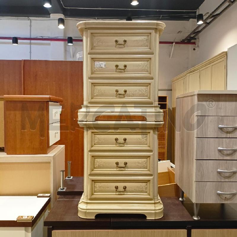 COMODINI COPPIA COPPIA 3 C FIOR PANNA AVORIO CREMA | Mercatino dell'Usato Roma re di roma 1