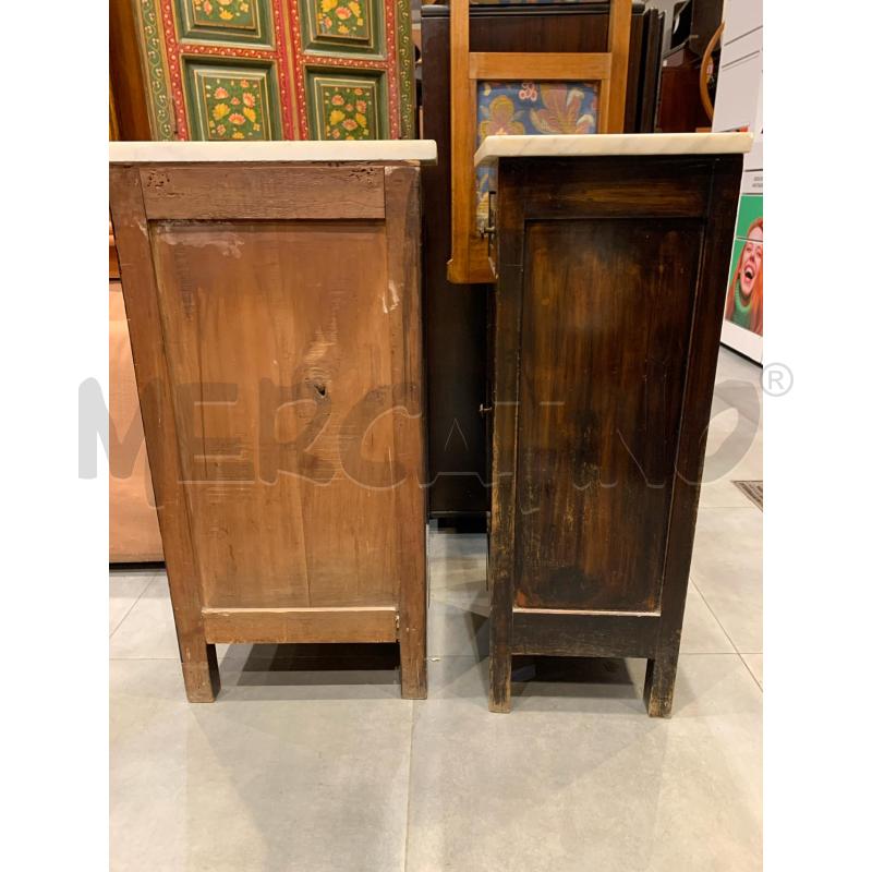 COMODINI COPPIA LEGNO SCUR | Mercatino dell'Usato Roma re di roma 3