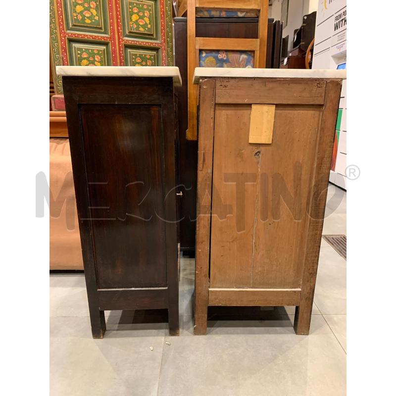 COMODINI COPPIA LEGNO SCUR | Mercatino dell'Usato Roma re di roma 4