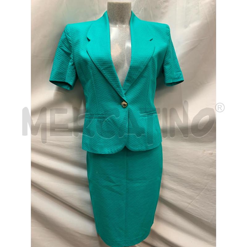 COMPLETO DONNA ANTICOLI COLORE TFFANY | Mercatino dell'Usato Roma re di roma 1