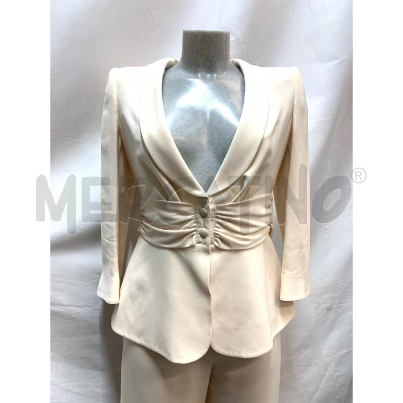 COMPLETO DONNA ARMANI COLLEZIONI PANNA FASCIA VITA | Mercatino dell'Usato Roma re di roma 2