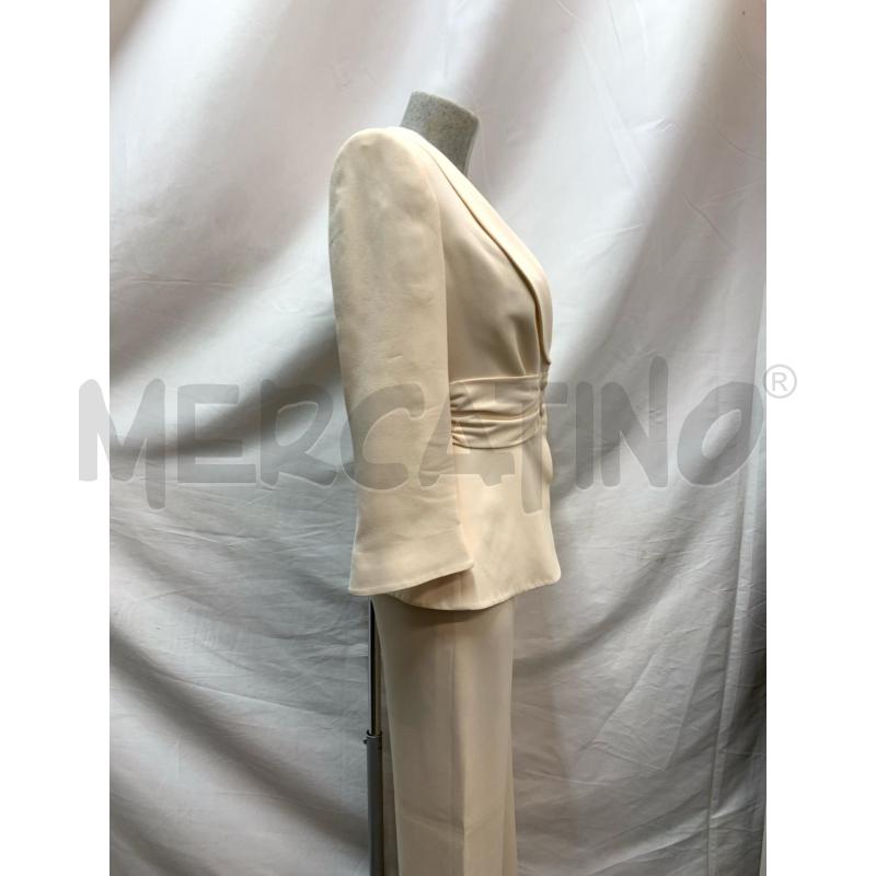 COMPLETO DONNA ARMANI COLLEZIONI PANNA FASCIA VITA | Mercatino dell'Usato Roma re di roma 3
