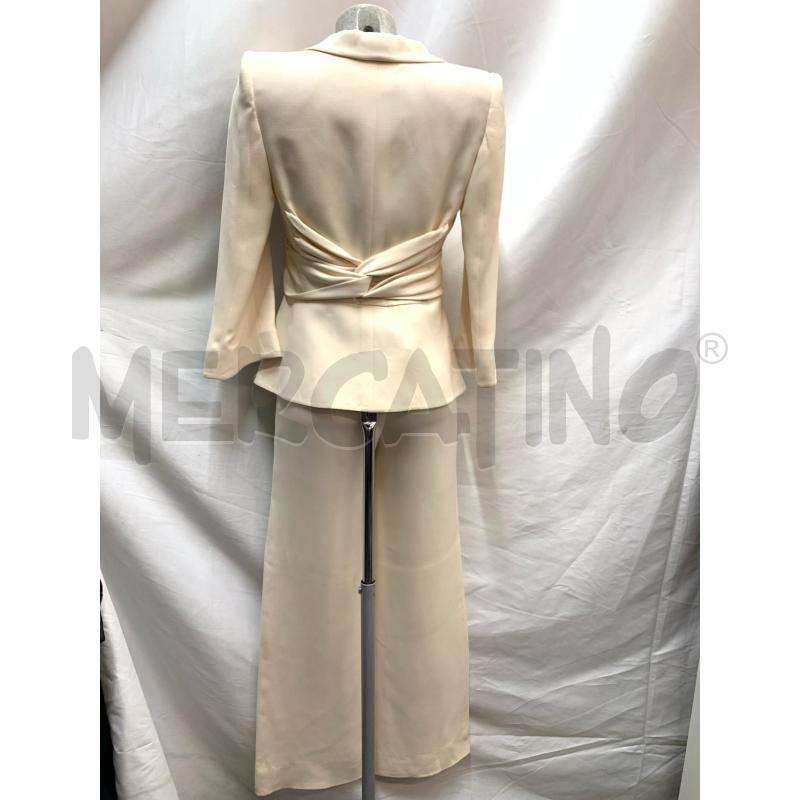 COMPLETO DONNA ARMANI COLLEZIONI PANNA FASCIA VITA | Mercatino dell'Usato Roma re di roma 4
