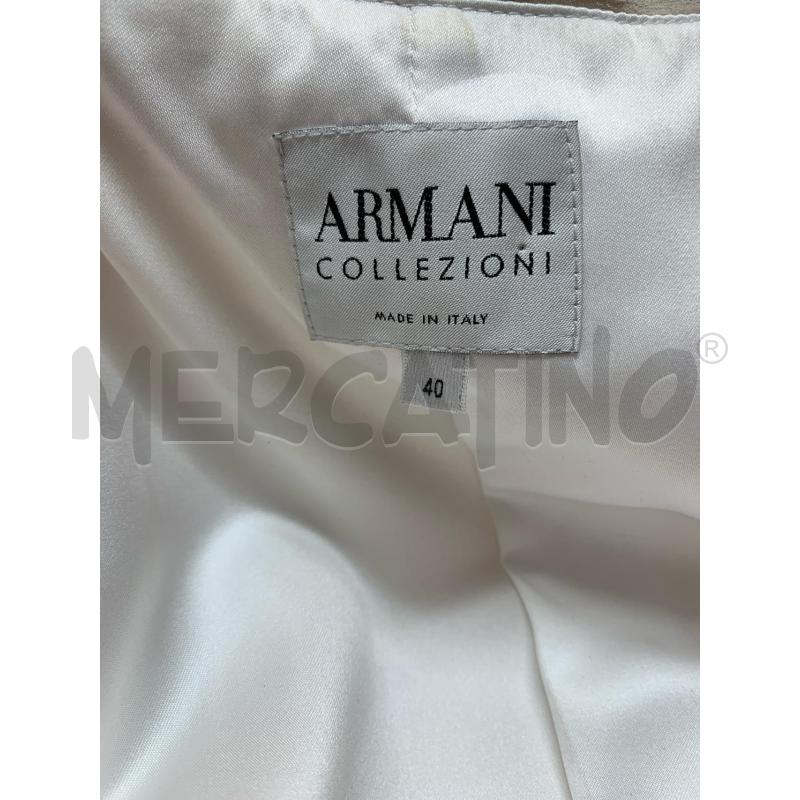 COMPLETO DONNA ARMANI COLLEZIONI PANNA FASCIA VITA | Mercatino dell'Usato Roma re di roma 5