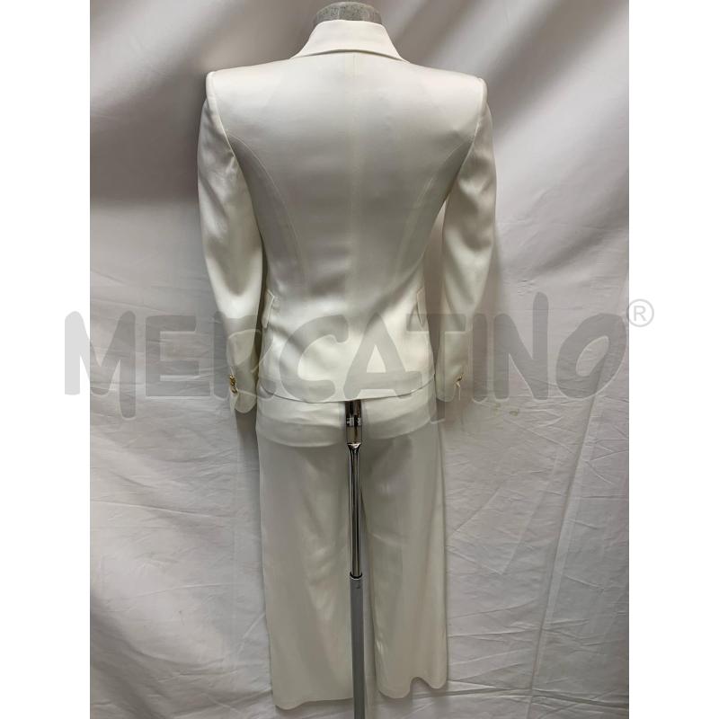 COMPLETO DONNA BALMAIN BIANCO  | Mercatino dell'Usato Roma re di roma 3