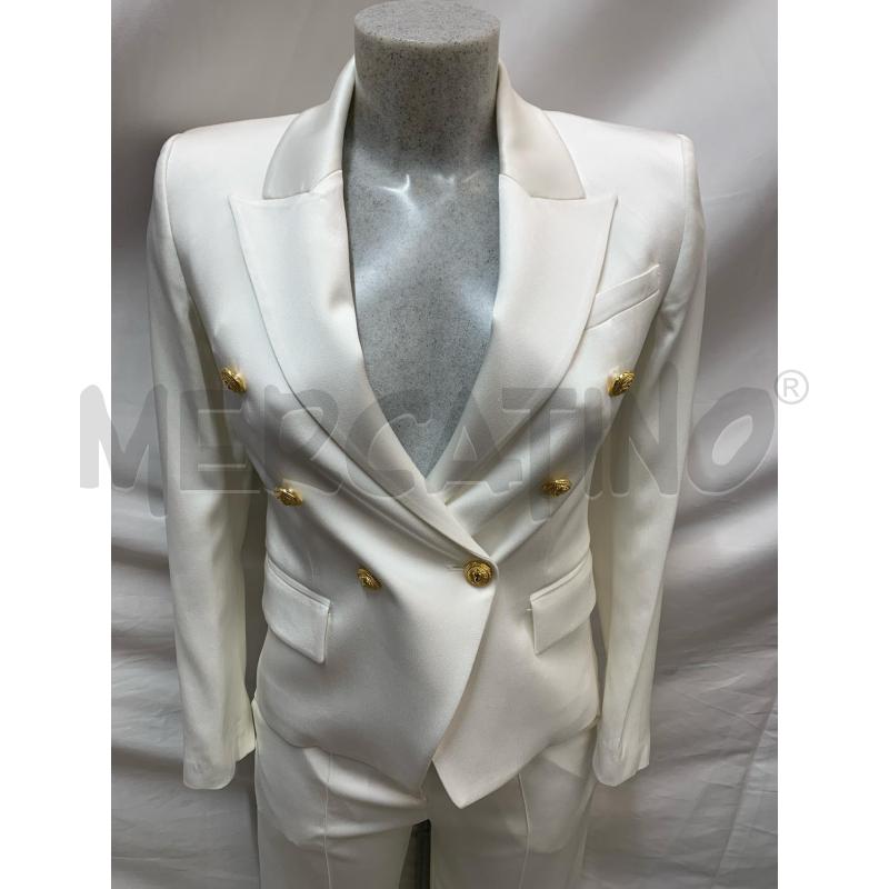 COMPLETO DONNA BALMAIN BIANCO  | Mercatino dell'Usato Roma re di roma 4