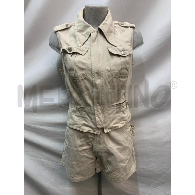 COMPLETO DONNA DOLCE&GABBANA BEIGE SMANICAT SHORT | Mercatino dell'Usato Roma re di roma 1