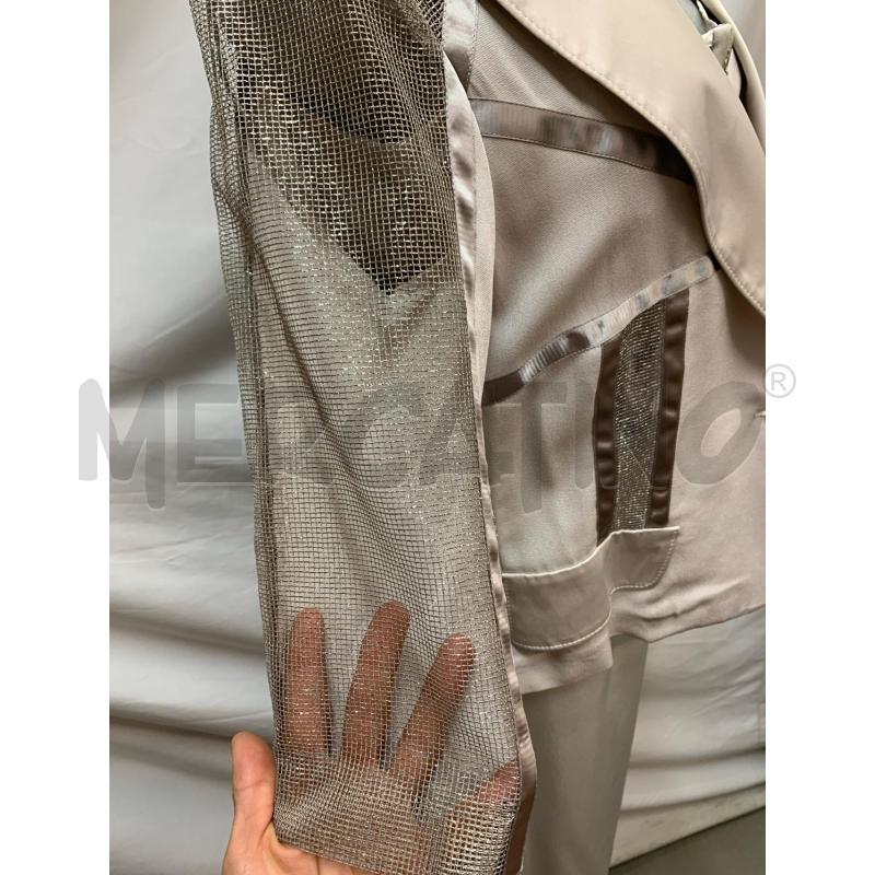 COMPLETO DONNA GATTINONI GRIGIO DETT ARGENTO  | Mercatino dell'Usato Roma re di roma 4