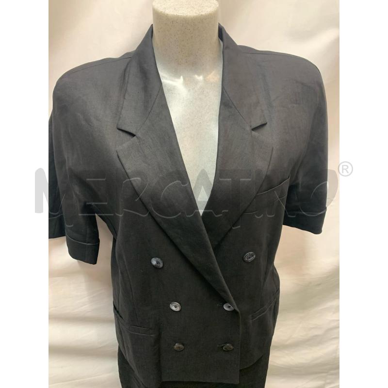 COMPLETO DONNA MAX MARA NERO LINO | Mercatino dell'Usato Roma re di roma 2