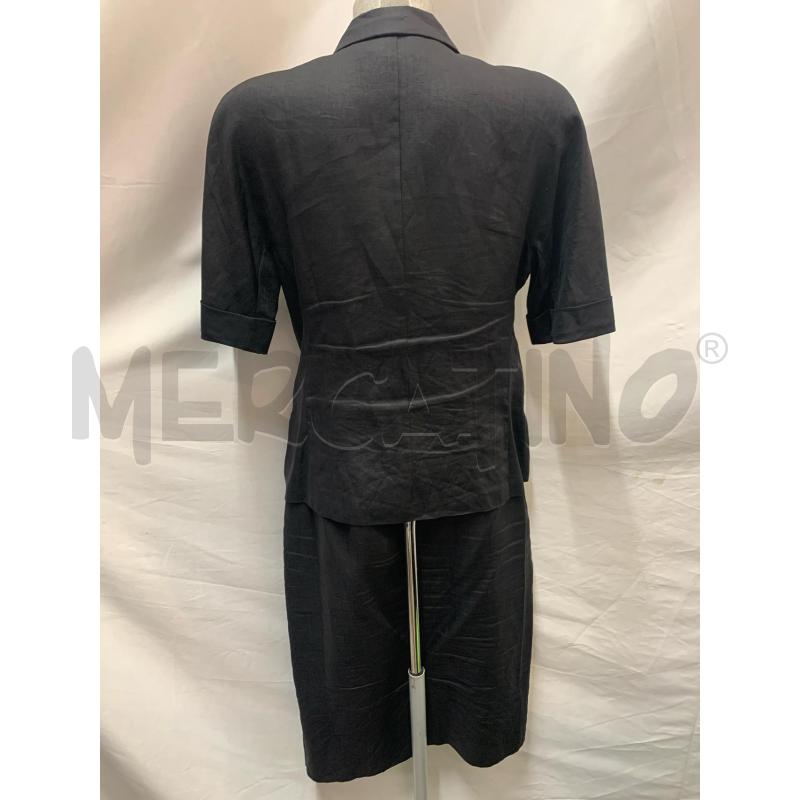 COMPLETO DONNA MAX MARA NERO LINO | Mercatino dell'Usato Roma re di roma 4