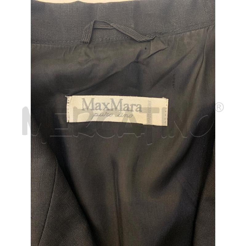 COMPLETO DONNA MAX MARA NERO LINO | Mercatino dell'Usato Roma re di roma 5