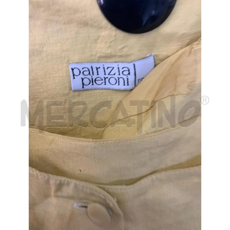COMPLETO PATRIZIA PETRONI LINO GIALLO  | Mercatino dell'Usato Roma re di roma 5