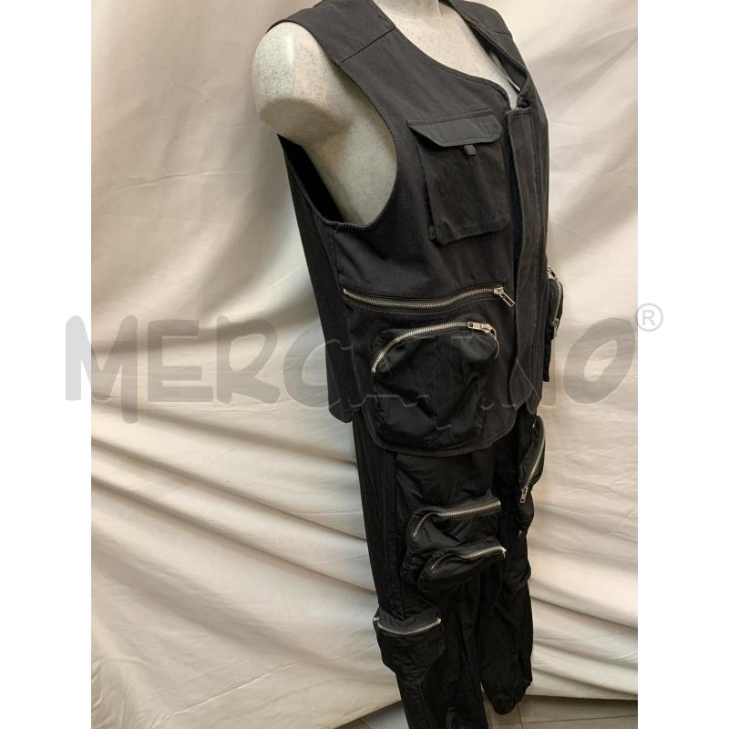 COMPLETO UOMO MENNACE NERO TASCHE | Mercatino dell'Usato Roma re di roma 2