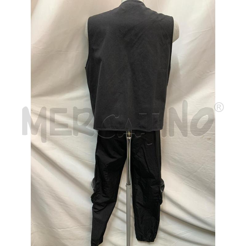 COMPLETO UOMO MENNACE NERO TASCHE | Mercatino dell'Usato Roma re di roma 4