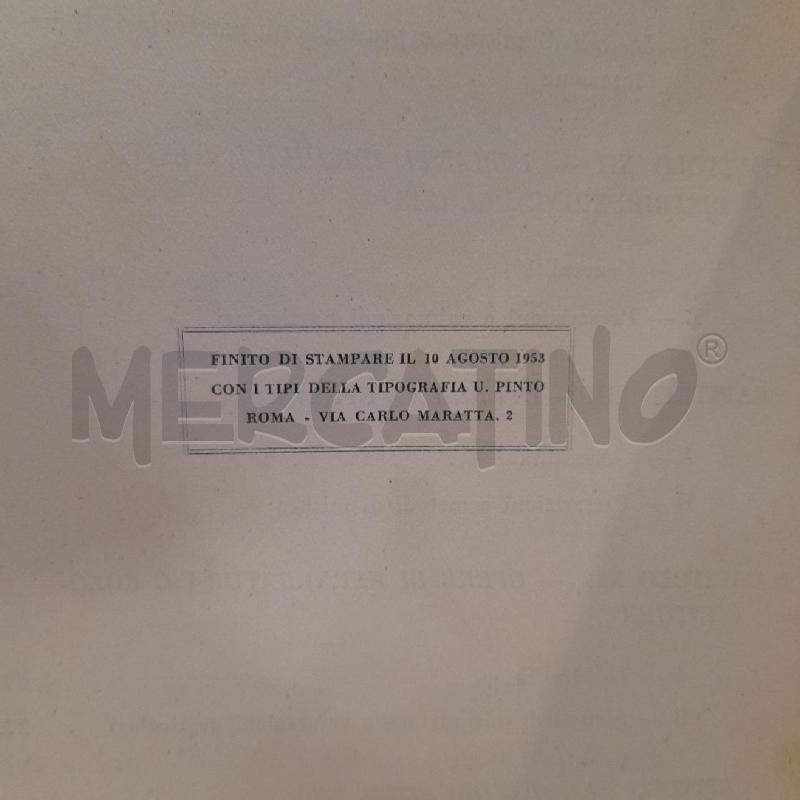 COMUNE DI ROMA TARIFFA DEI PREZZI DELLE OPERE E FORNITURE EDILI E STRADALI 1953 | Mercatino dell'Usato Roma re di roma 4