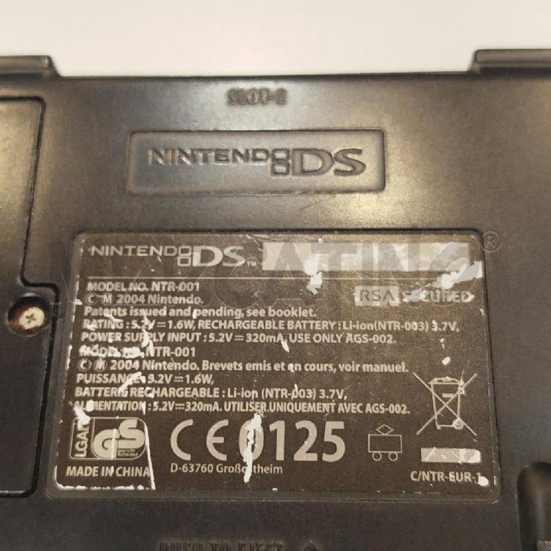 CONSOLE NITENDO DS MODELLO NTR-001 AZZURRO CON CARICATORE TEST OK | Mercatino dell'Usato Roma re di roma 4