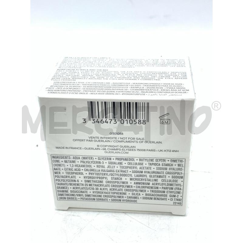 CONTORNO OCCHI ABEILLE ROYALE GUERLAIN 15ML | Mercatino dell'Usato Roma re di roma 3