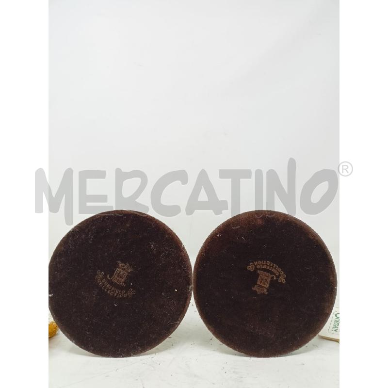 COPPIA CANDELIERI JORDAN SHEFFIELD FASCIA CUOIO EFF COCCODRILLO | Mercatino dell'Usato Roma re di roma 5