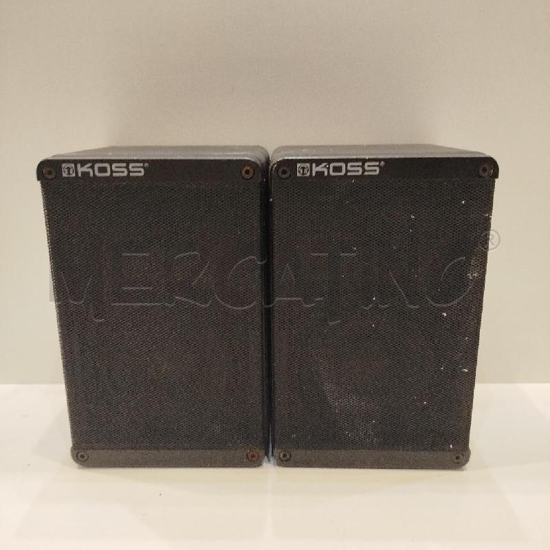 COPPIA CASSE ACUSTICHE KOSS M-60 DYNAMITE SERIES 10/50 WATT TEST OK | Mercatino dell'Usato Roma re di roma 1